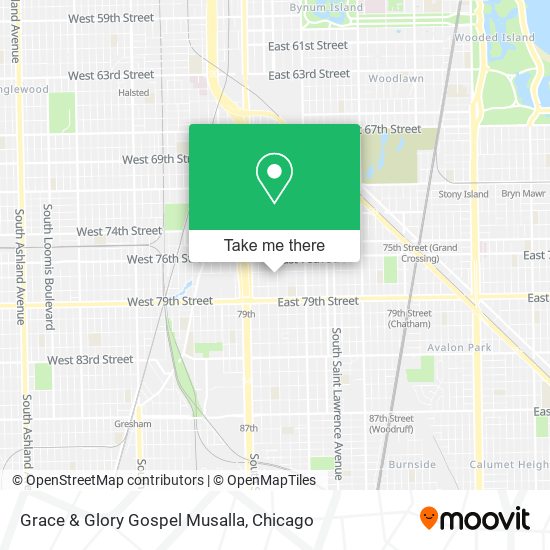 Grace & Glory Gospel Musalla map