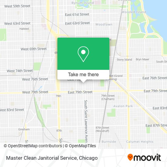 Mapa de Master Clean Janitorial Service