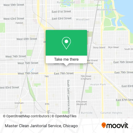 Mapa de Master Clean Janitorial Service