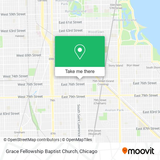 Mapa de Grace Fellowship Baptist Church