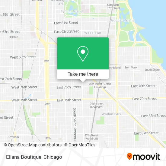 Mapa de Ellana Boutique