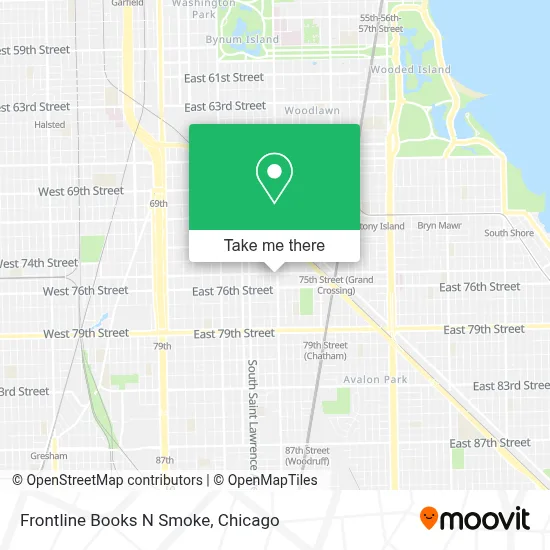 Frontline Books N Smoke map