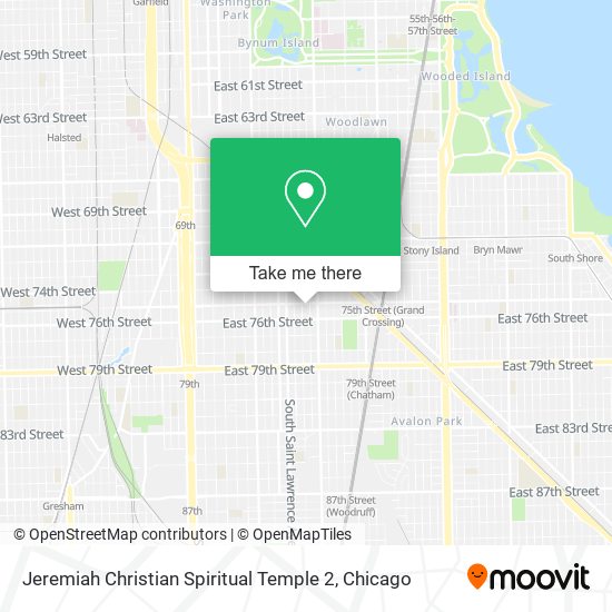 Jeremiah Christian Spiritual Temple 2 map