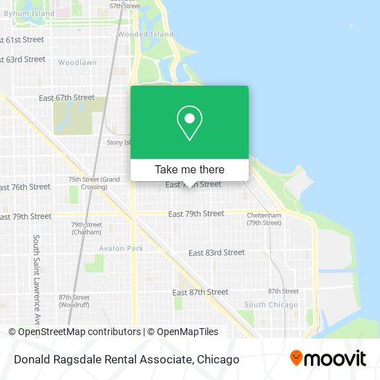 Donald Ragsdale Rental Associate map