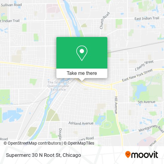Mapa de Supermerc 30 N Root St