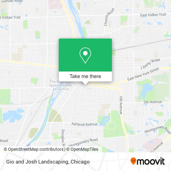 Gio and Josh Landscaping map