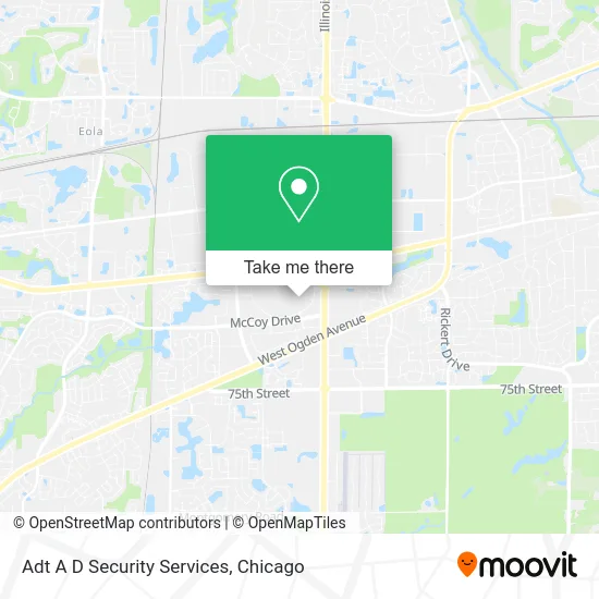 Adt A D Security Services map