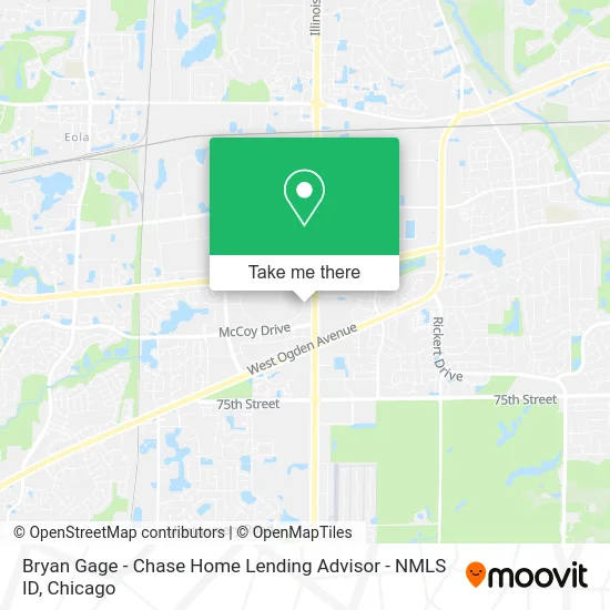 Bryan Gage - Chase Home Lending Advisor - NMLS ID map