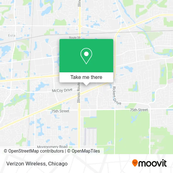 Verizon Wireless map