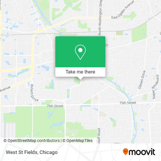 Mapa de West St Fields