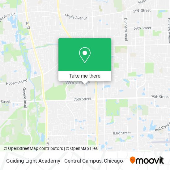 Guiding Light Academy - Central Campus map