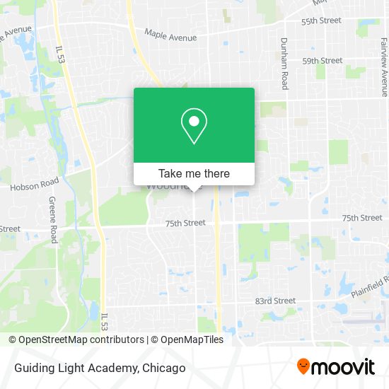 Guiding Light Academy map