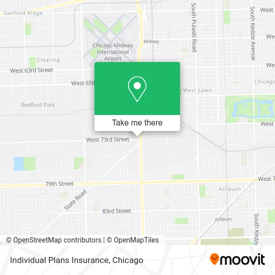 Individual Plans Insurance map