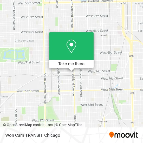 Won Cam TRANSIT map