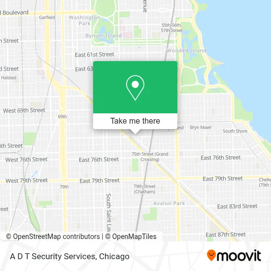 A D T Security Services map