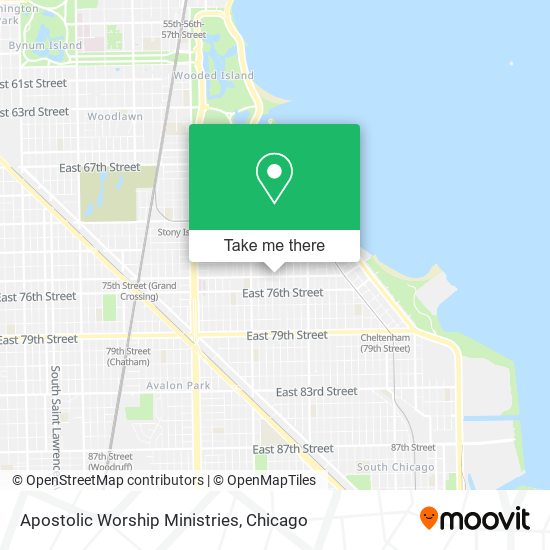 Mapa de Apostolic Worship Ministries