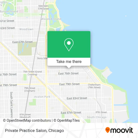 Private Practice Salon map