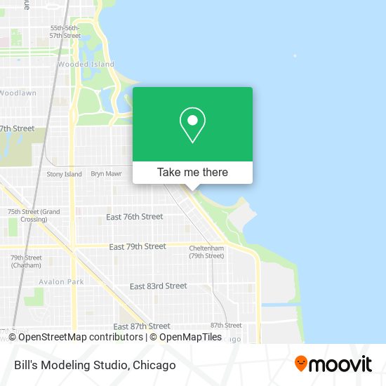 Bill's Modeling Studio map