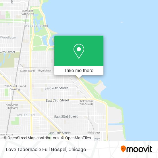 Mapa de Love Tabernacle Full Gospel