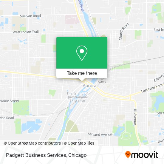 Padgett Business Services map