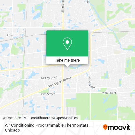 Air Conditioning Programmable Thermostats map