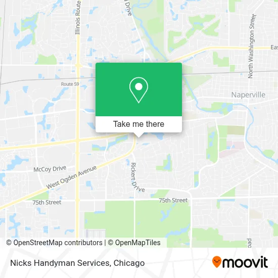 Nicks Handyman Services map