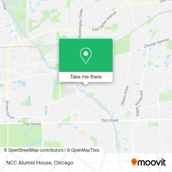 NCC Alumni House map