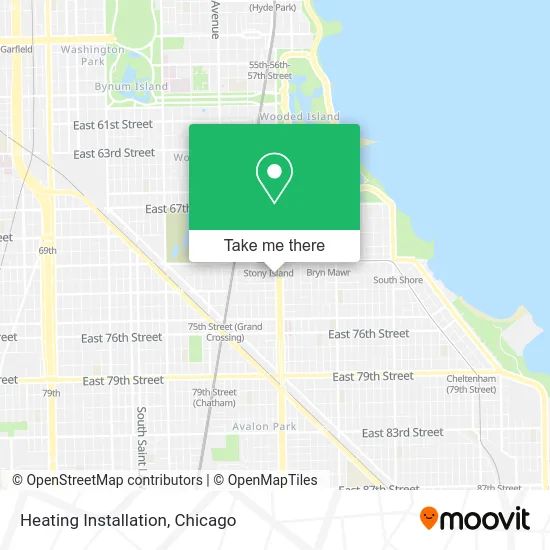 Heating Installation map