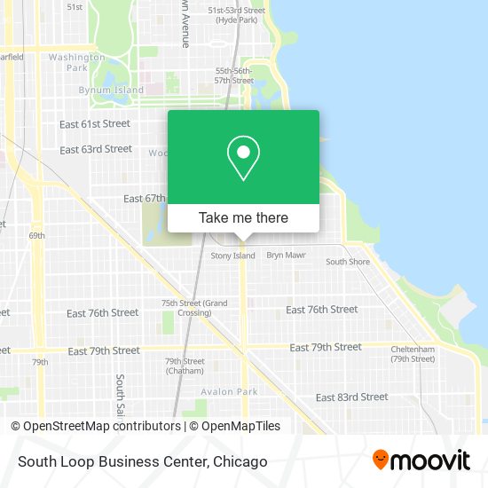 Mapa de South Loop Business Center