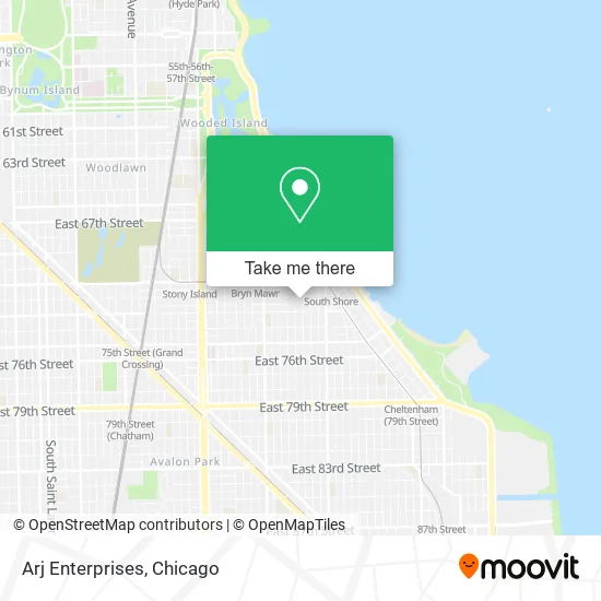 Arj Enterprises map