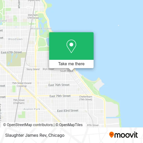 Slaughter James Rev map