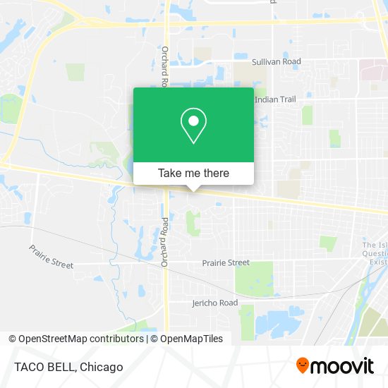 Mapa de TACO BELL
