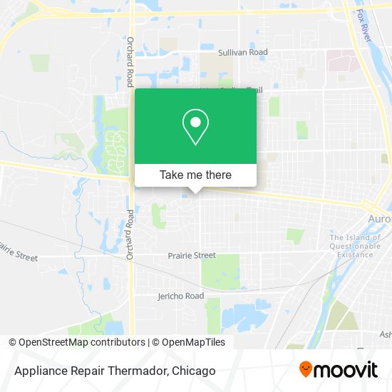 Appliance Repair Thermador map