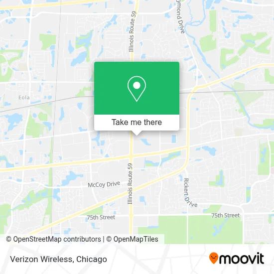Verizon Wireless map