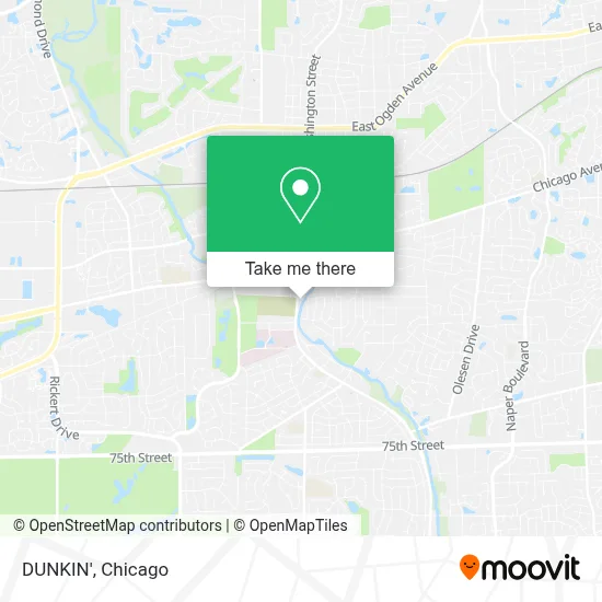 DUNKIN' map