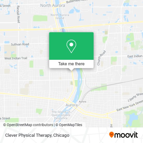 Clever Physical Therapy map