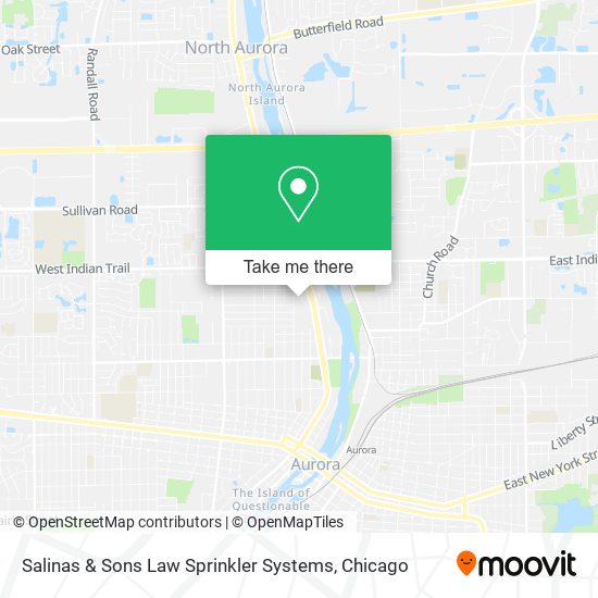 Mapa de Salinas & Sons Law Sprinkler Systems