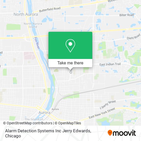 Alarm Detection Systems Inc Jerry Edwards map