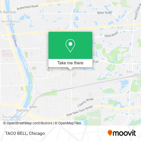 TACO BELL map