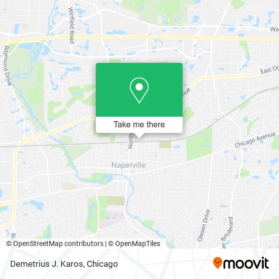 Mapa de Demetrius J. Karos