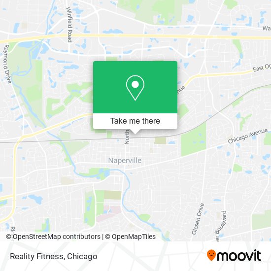 Mapa de Reality Fitness