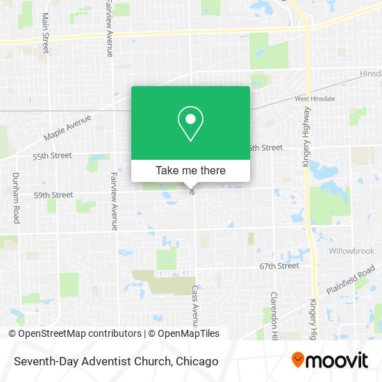Mapa de Seventh-Day Adventist Church