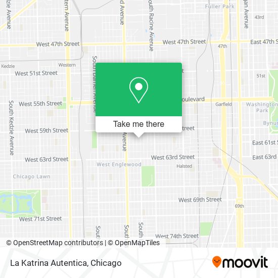 Mapa de La Katrina Autentica