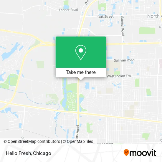 Mapa de Hello Fresh