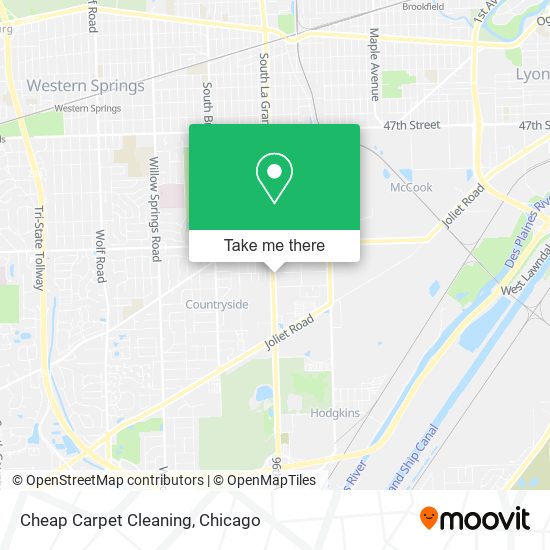 Mapa de Cheap Carpet Cleaning