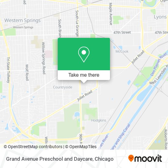 Grand Avenue Preschool and Daycare map
