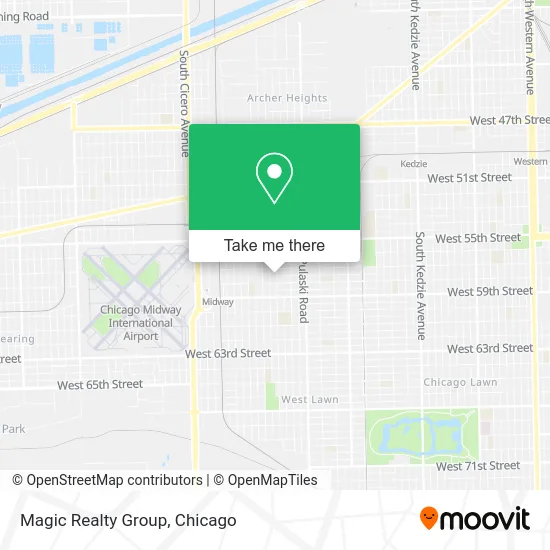 Magic Realty Group map