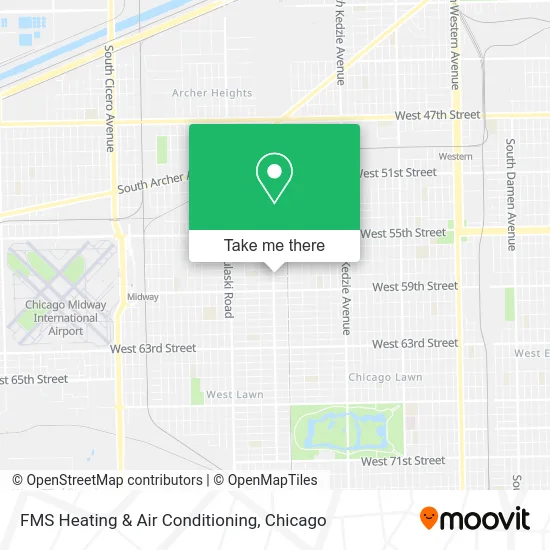 FMS Heating & Air Conditioning map