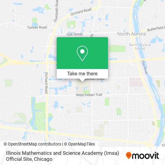 Illinois Mathematics and Science Academy (Imsa) Official Site map