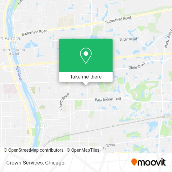 Crown Services map